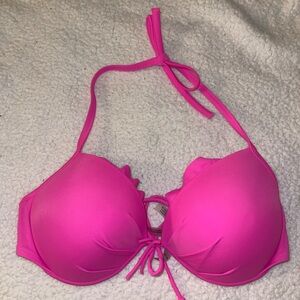 Victoria's Secret Hot Pink Bikini Top